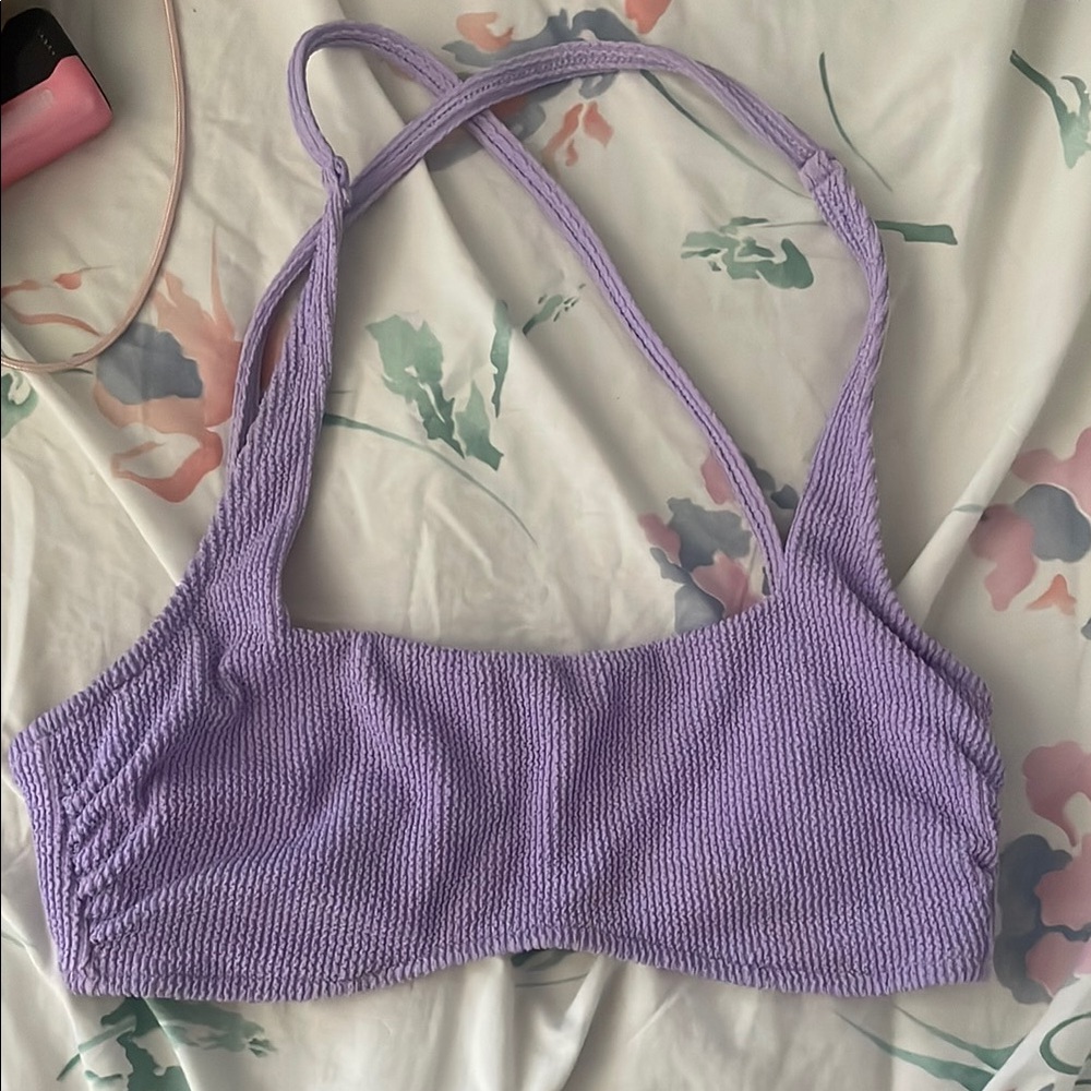 Lavender Swim suit top